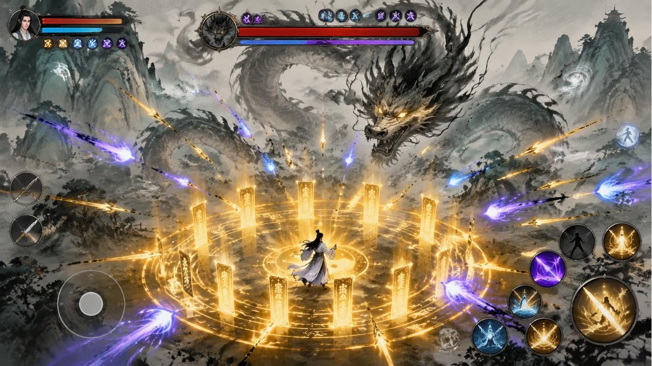 鬼谷八荒 操作界面 资料图